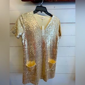 A toast to Sparkly Fun Dress